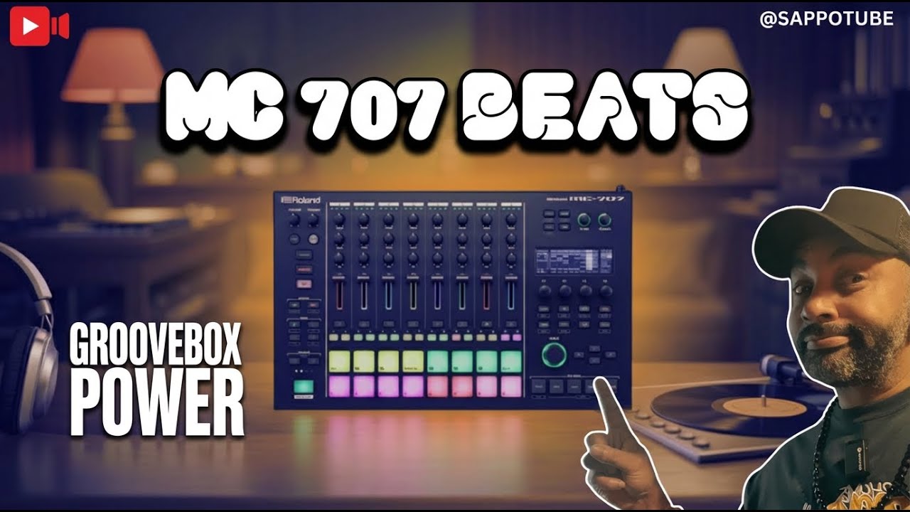10 INSANE BEATS from the ROLAND MC-707