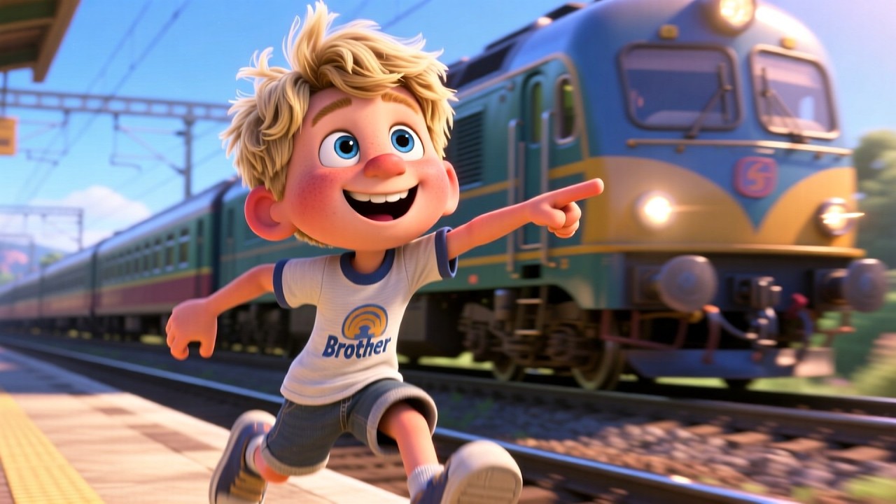 Baby Loves The Train 🚂 | Fun Learning & Play for Kids | Toddler Adventure Video