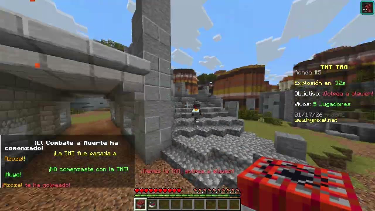 Minecraft Hypixel: Soy muy torpe jeje