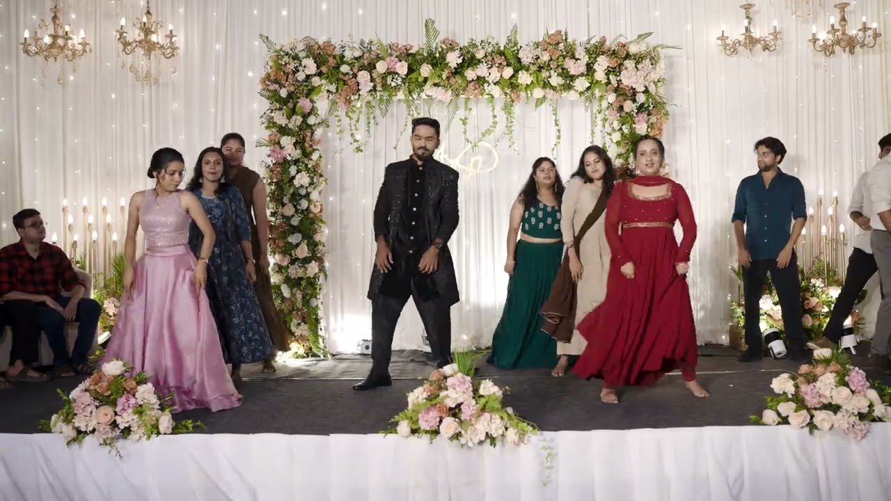 Wedding Reception Group Dance | Couple dance 