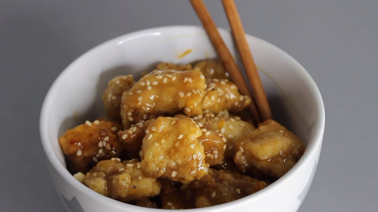 ORANGE CHICKEN / pollo con naranja