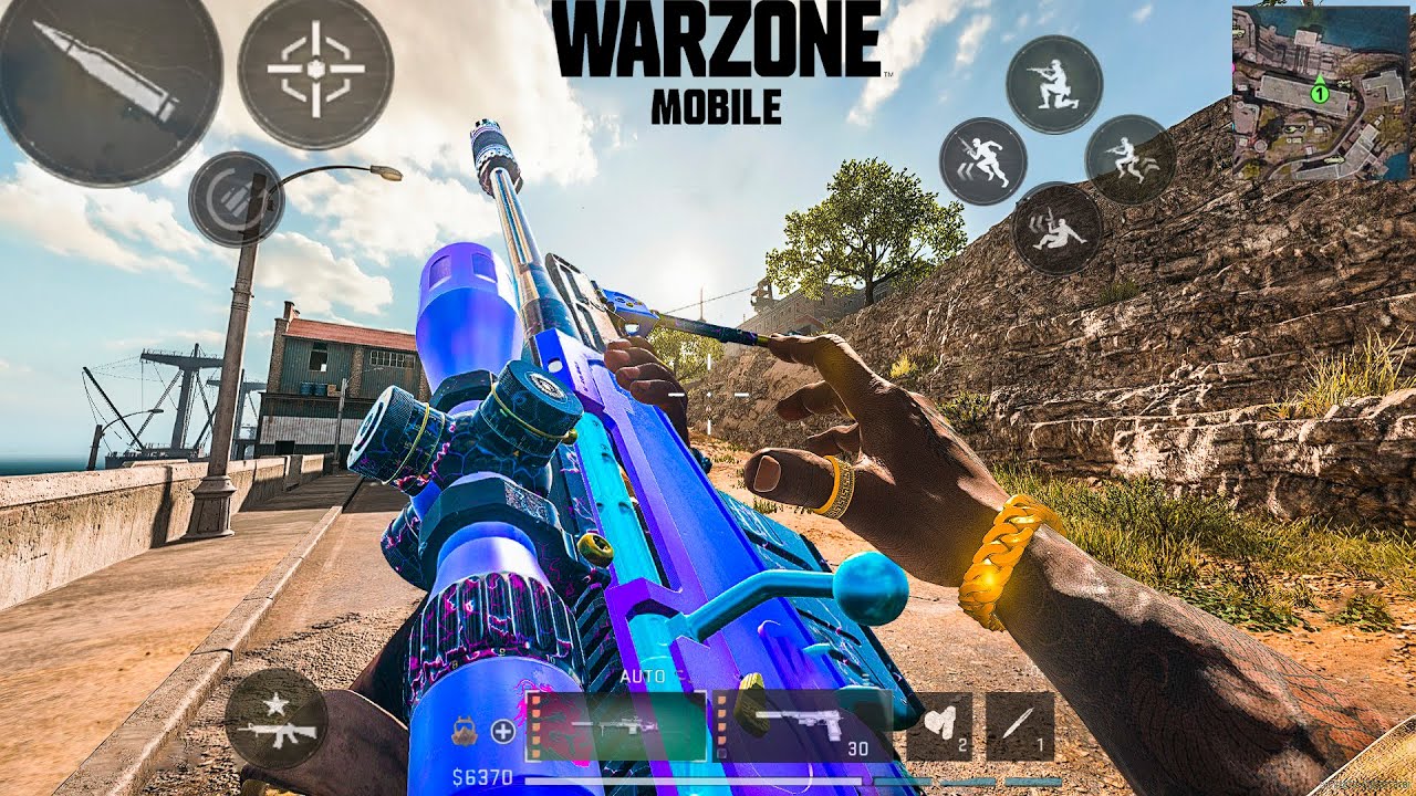 120FPS ANDROID WARZONE MOBILE GAMEPLAY