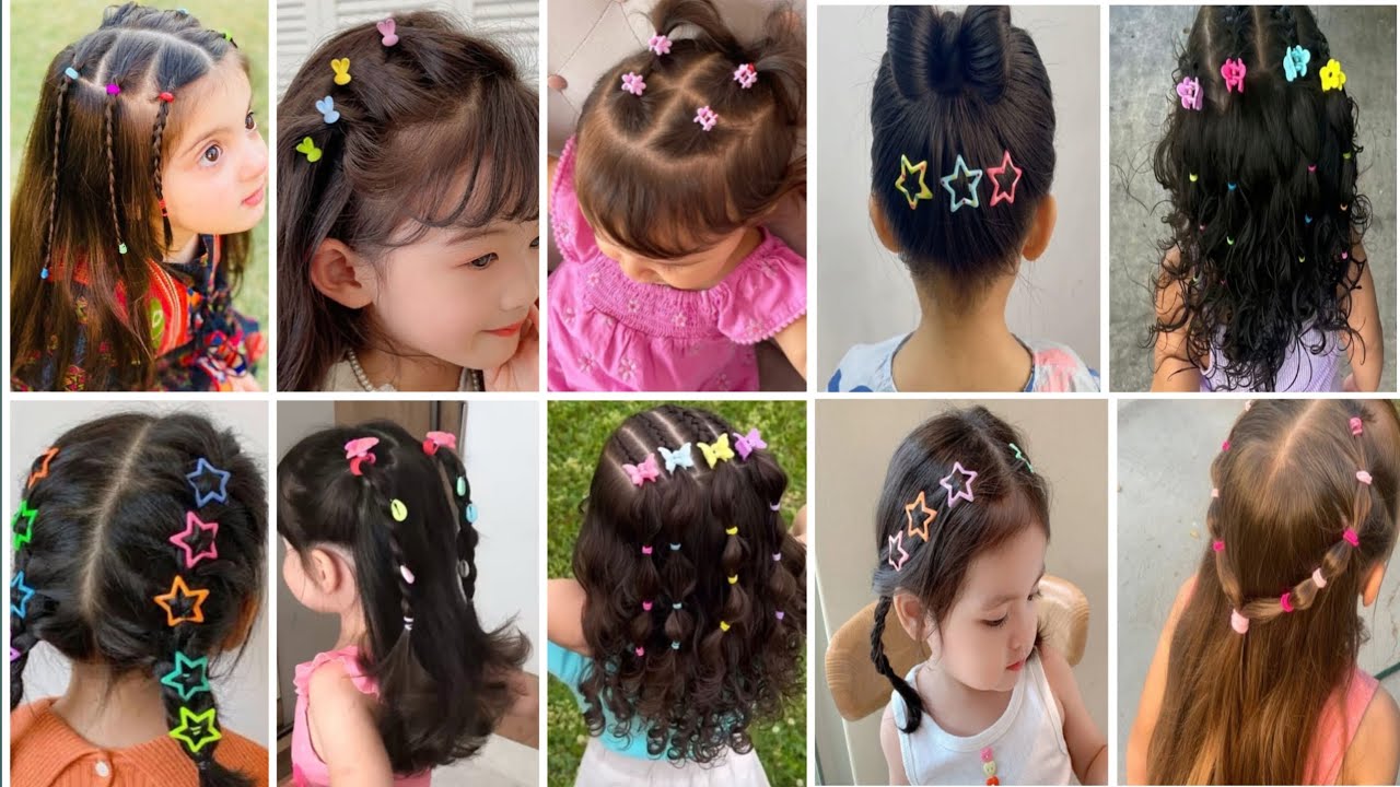 Little Girls Hairstyle ideas | Latest Kids Hairstyles For Girls 2025 | Choti Bachcho Ka Hairstyles
