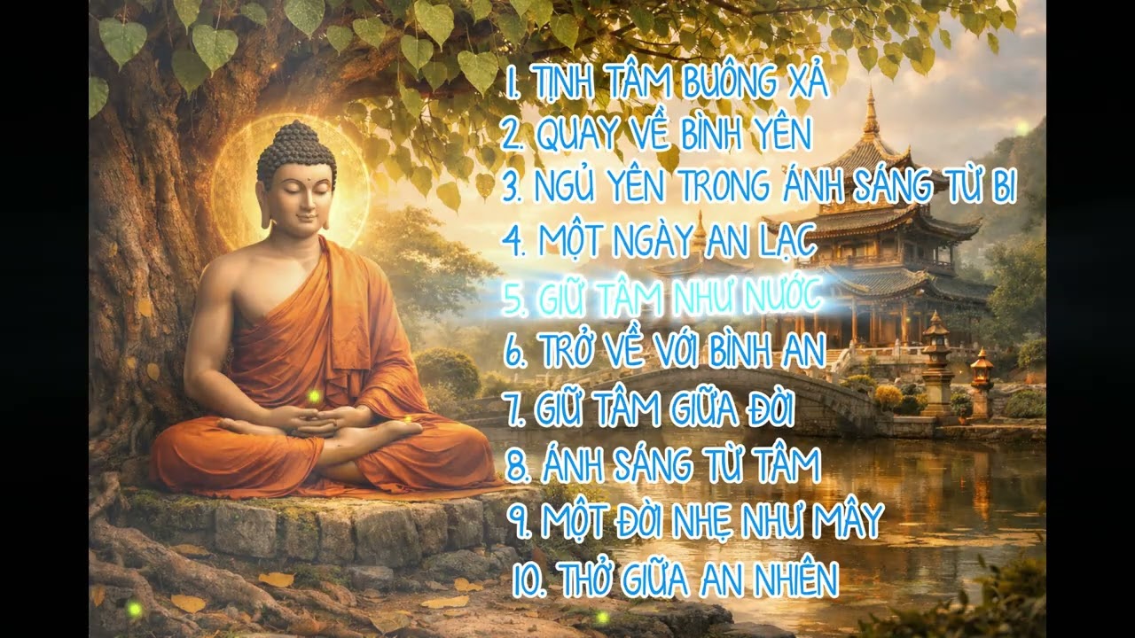 Tuyển Tập Nhạc Phật Giáo Bình An | Nghe Mỗi Ngày Để Tâm Nhẹ Lại