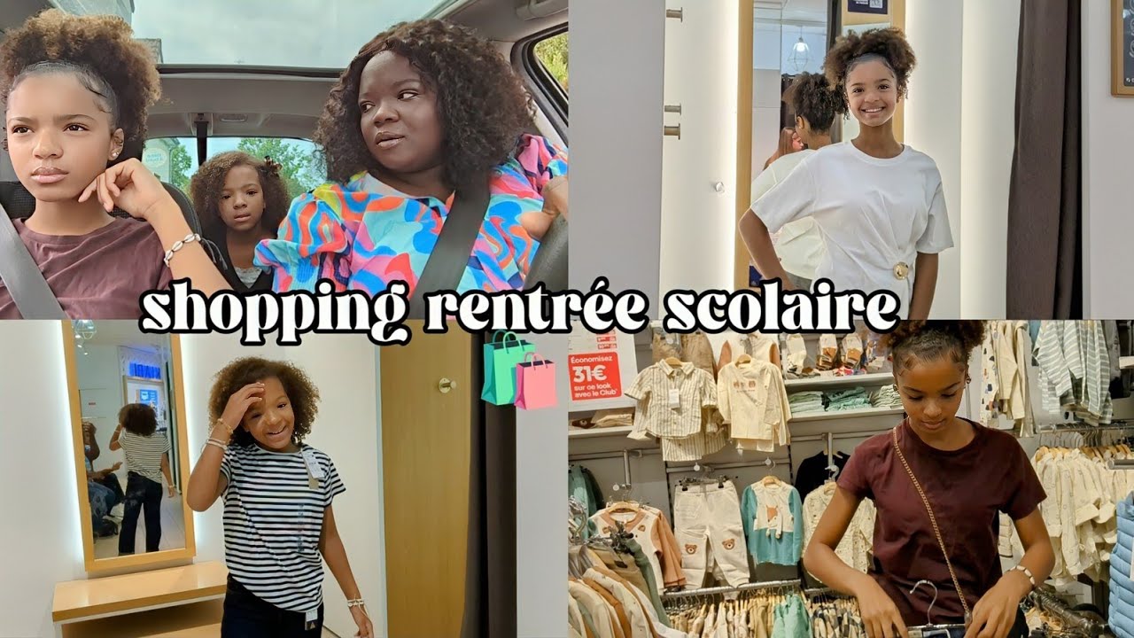 Vlog/Back to School spécial Shopping de la rentrée 🛍️