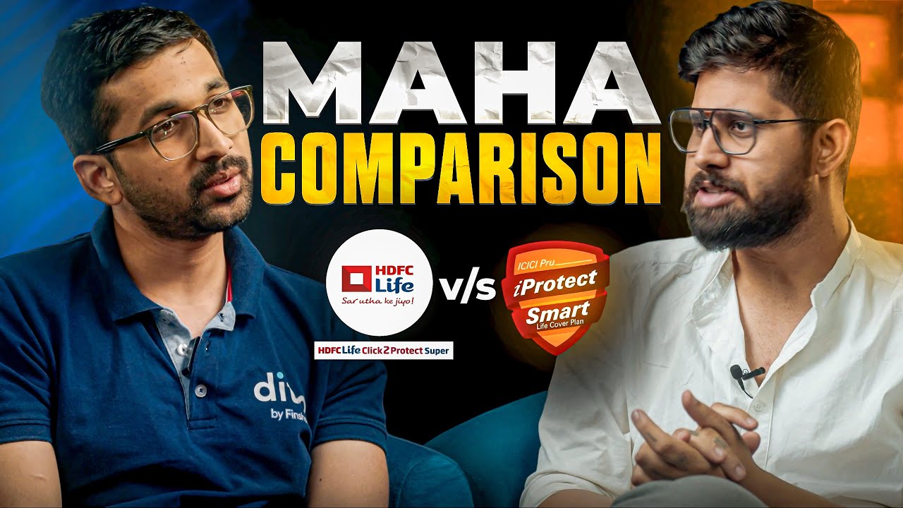 HDFC Click2Protect Super vs ICICI Pru Iprotect Smart in HINDI | Best Term Plan 2025 | Ditto