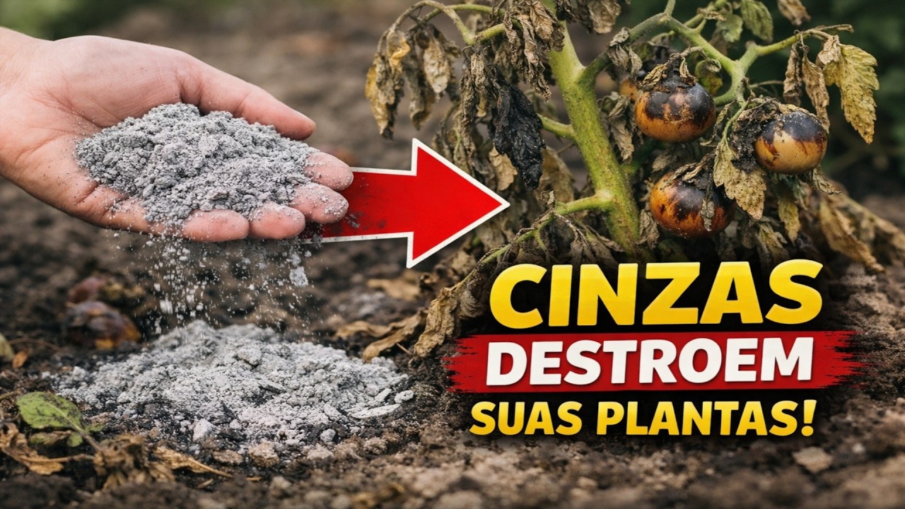 CINZAS: ADUBO MILAGROSO OU VILÃ DAS COLHEITAS? Os erros fatais e toda a verdade.
