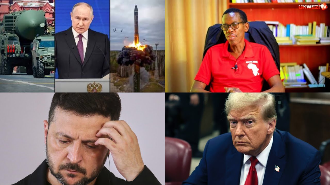 DR RUSA: DORE IMPAMVU PUTIN YONGEYE GUSUKA IMVURA YA DRONES NA MISSILES KURI UKRAINE BARI MUBIGANIRO
