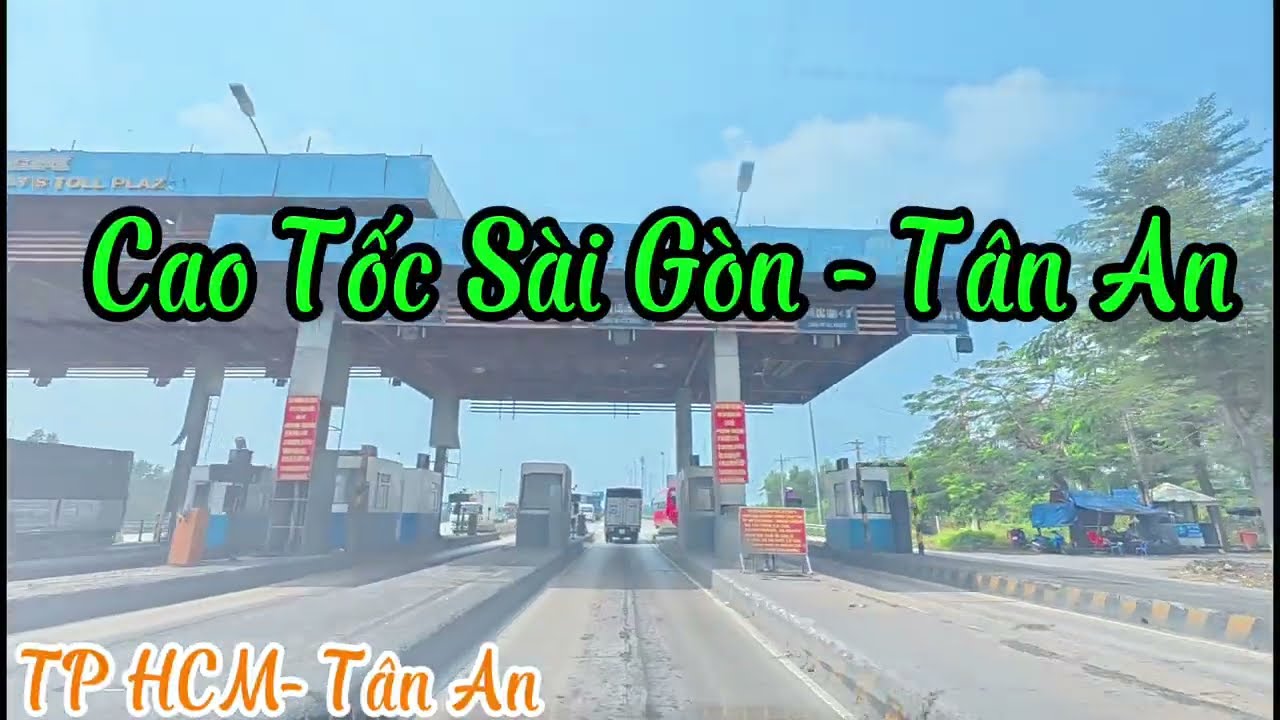 Đi Tân An bằng Cao tốc TP HCM - Trung Lương 