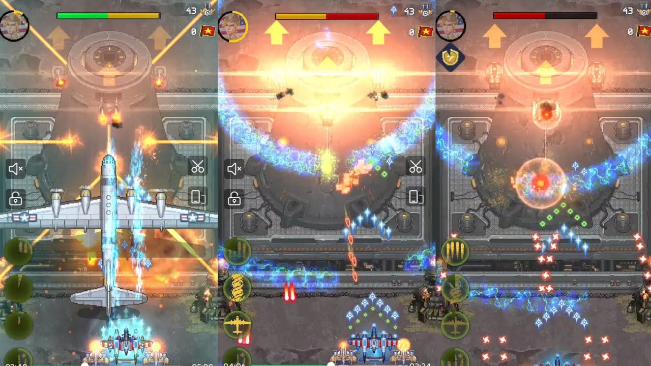 1945 air force game Boss level 230 (Easy)