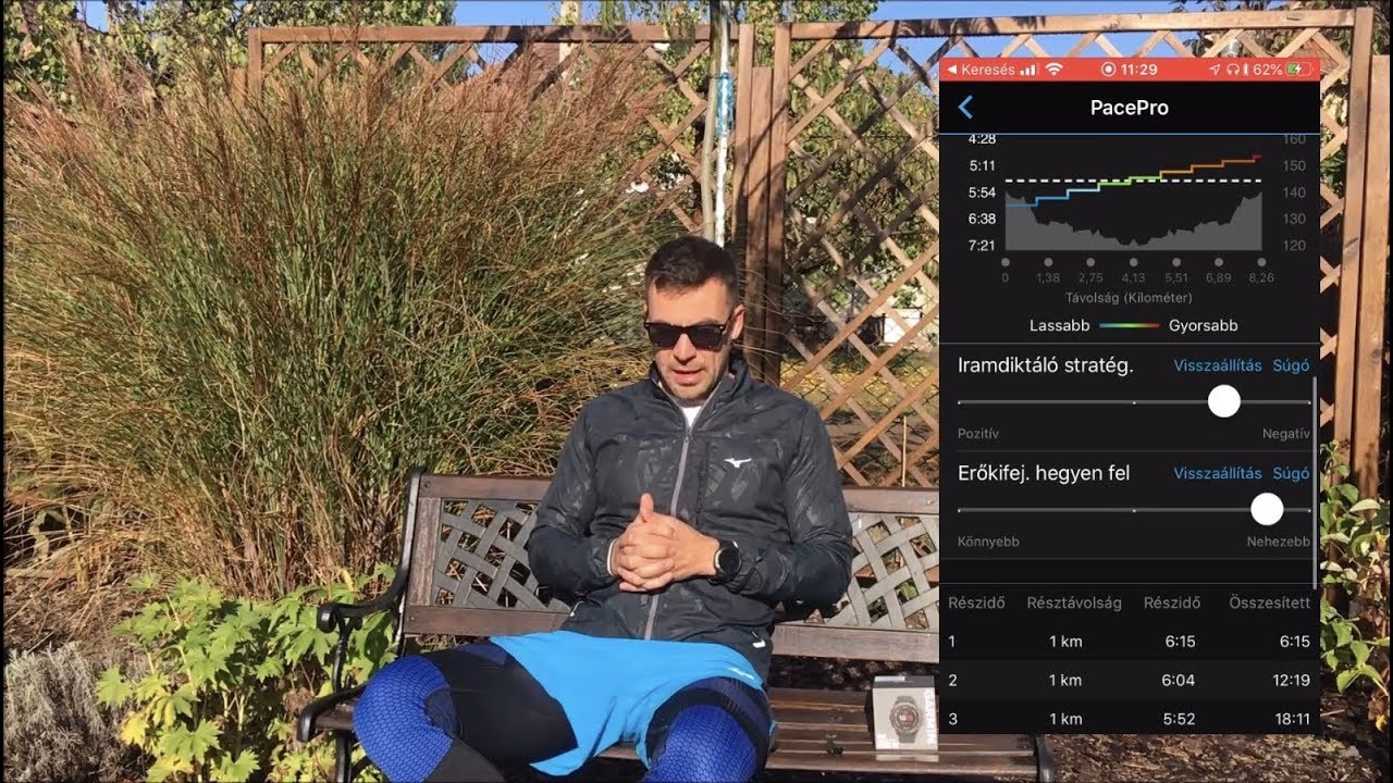 &Iacute;gy műk&ouml;dik a Garmin PacePro