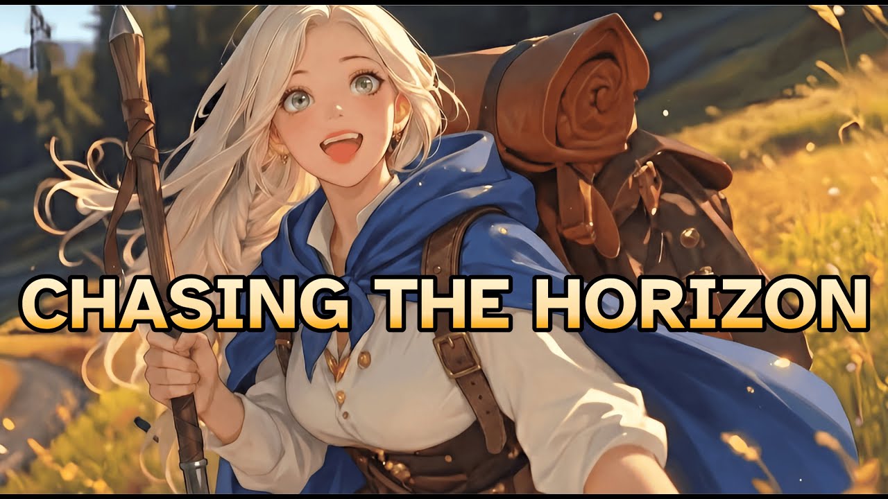 Chasing the Horizon | Inspiring Adventure Folk Pop (Lyrics Video)