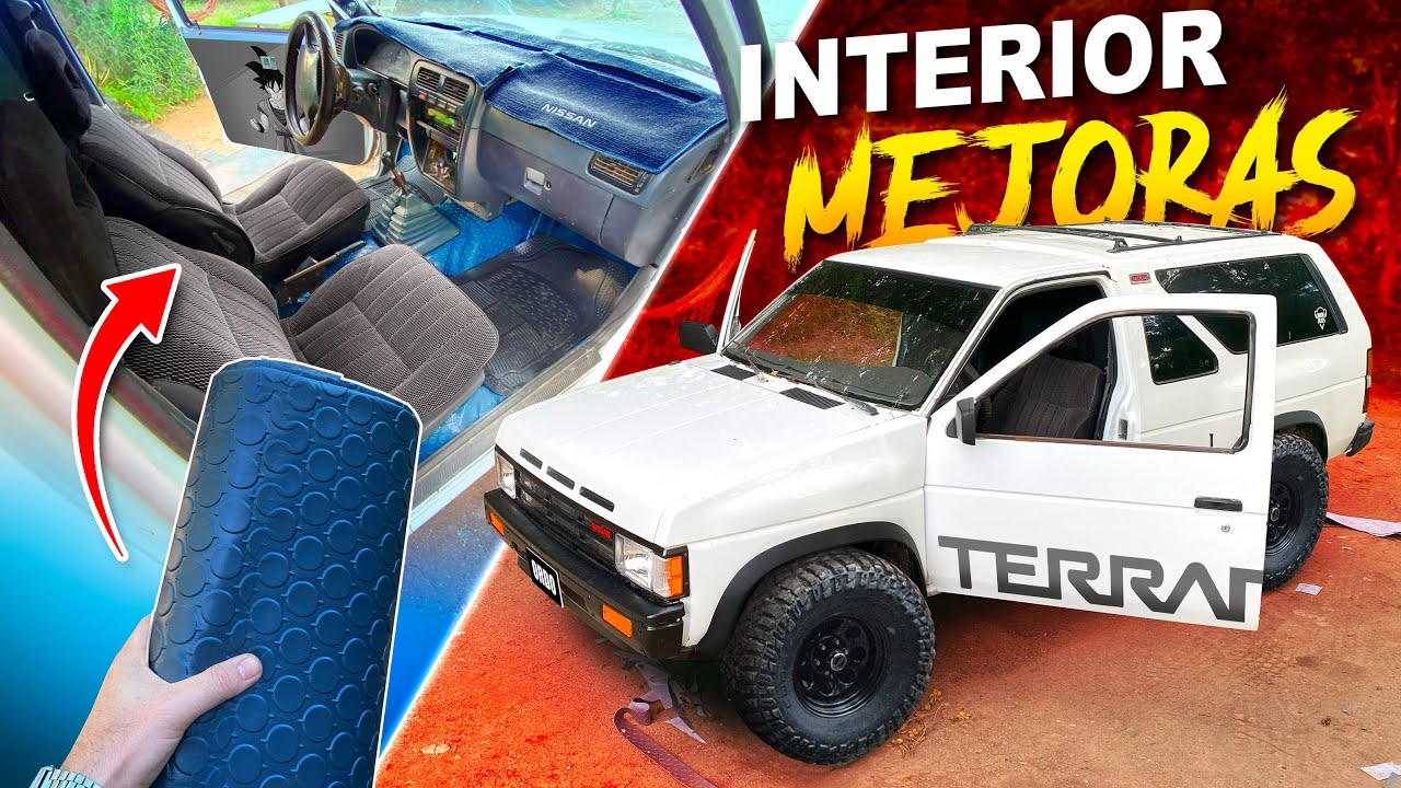 MEJORAS al INTERIOR de la NISSAN WD21 4x4 VARIOS EXTRAS