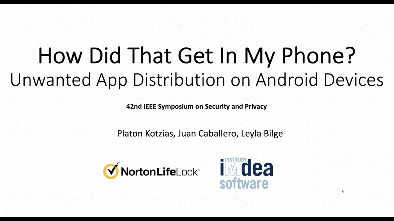 How Did That Get In My Phone? Unwanted App Distribution on Android Devices