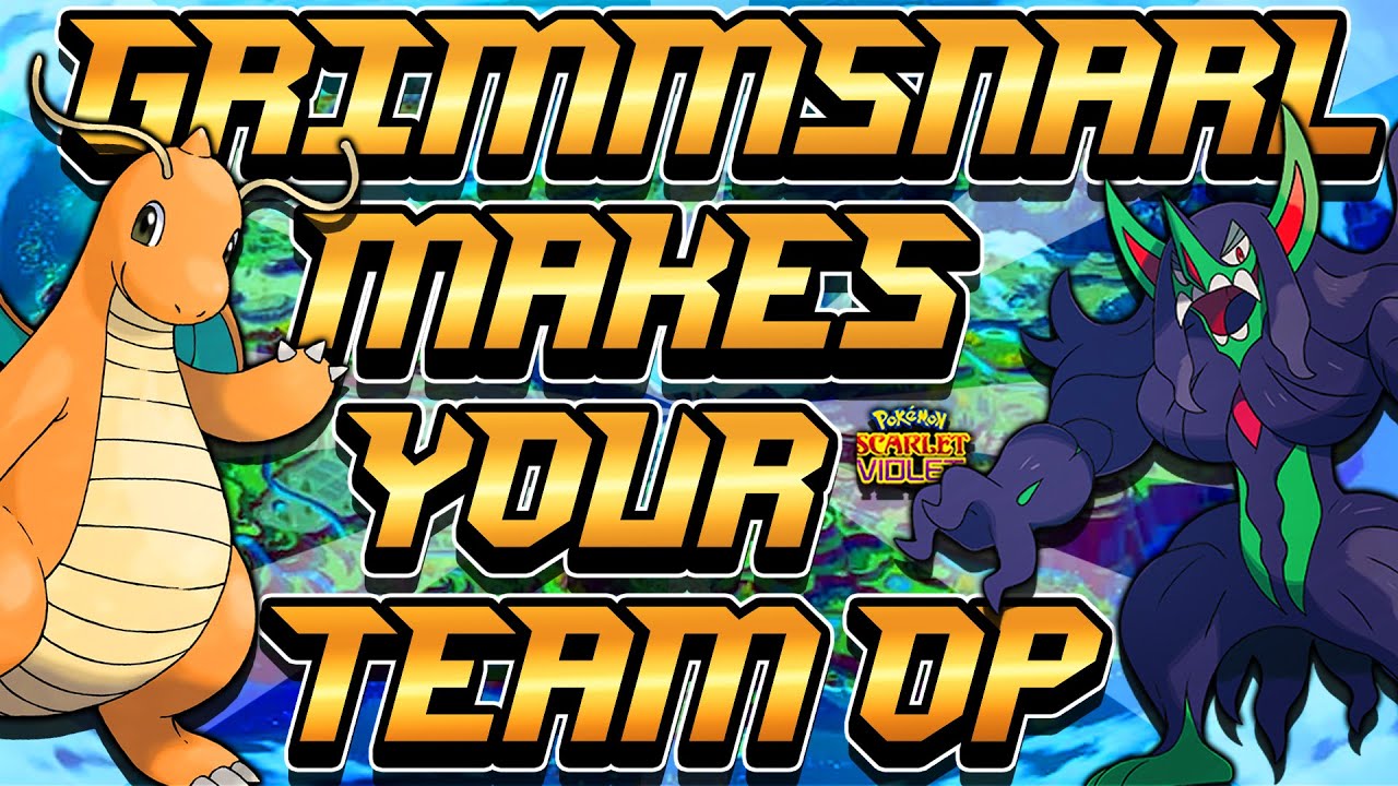 Grimmsnarl Makes Any Team Broken! - Pokémon Scarlet & Violet Competitive Ranked Double Battles