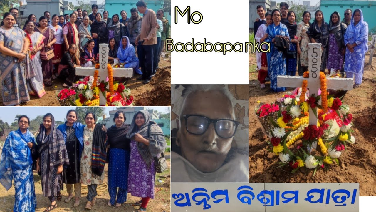 99 year's complete Kari  bidaya nele mo badabapa🙏💐.( Christian burial) last journey 