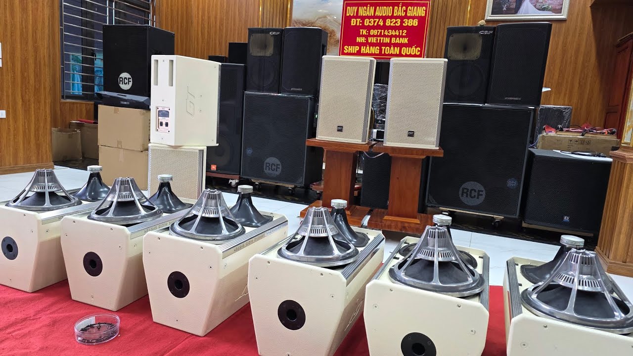 Mở nội thất và téc chất âm loa GT  batyhau MF812  bát tép neo  thương hiệu của anh quốc   0374823386