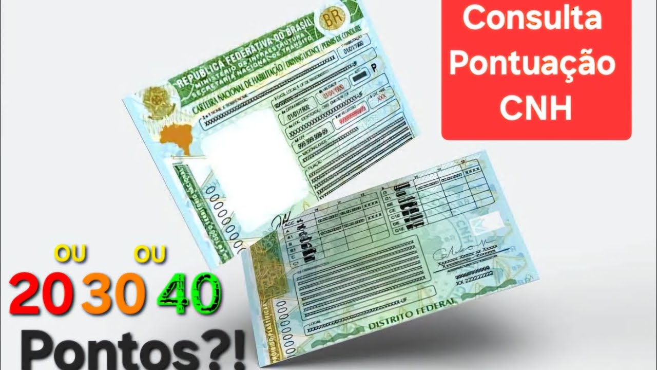 Atualizado! Consulta Pontuação CNH - Detran MG