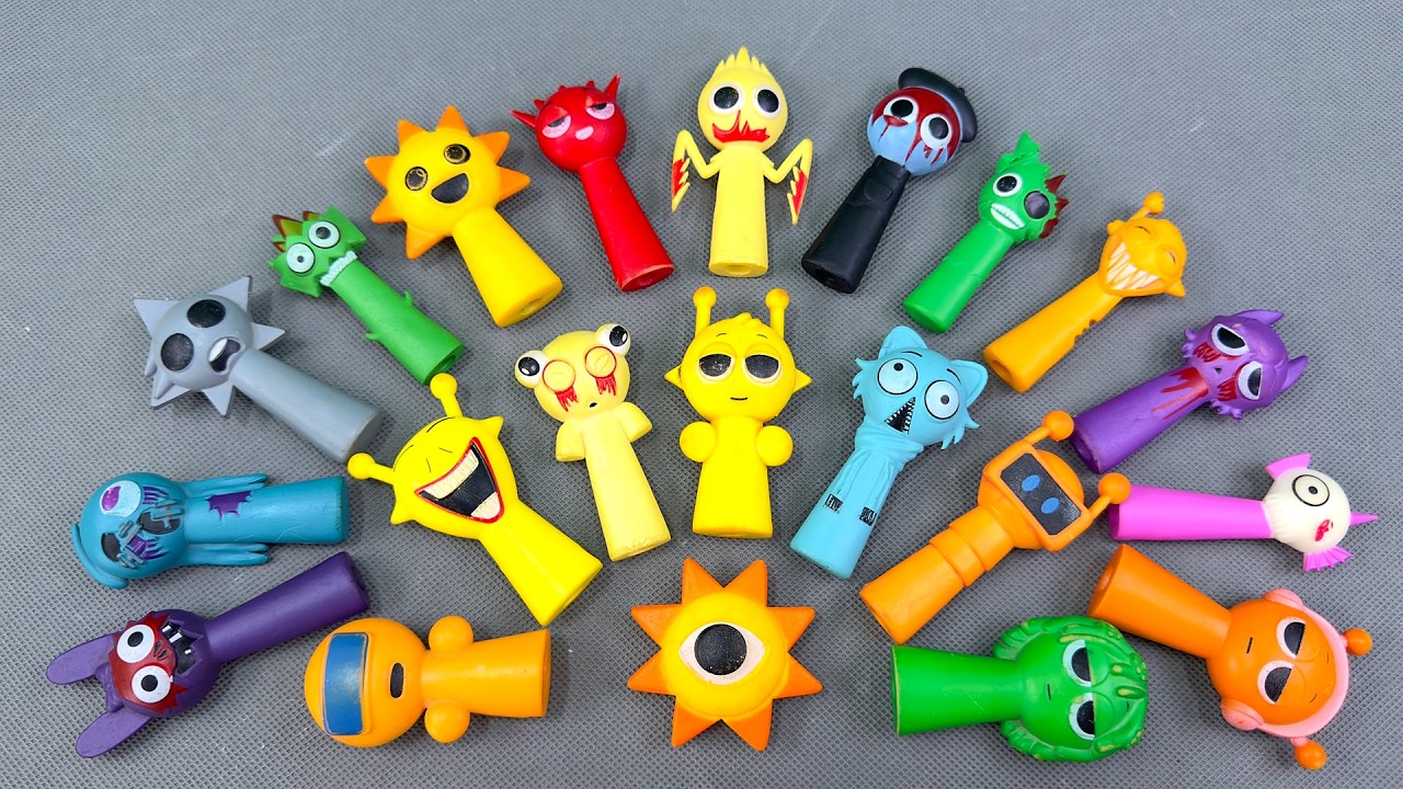 Incredibox Sprunki: Catching Raddy,Pinki,Mr.Bot,Garnold,Simon,Oren,Vineria,Tunner,Jevin! ASMR