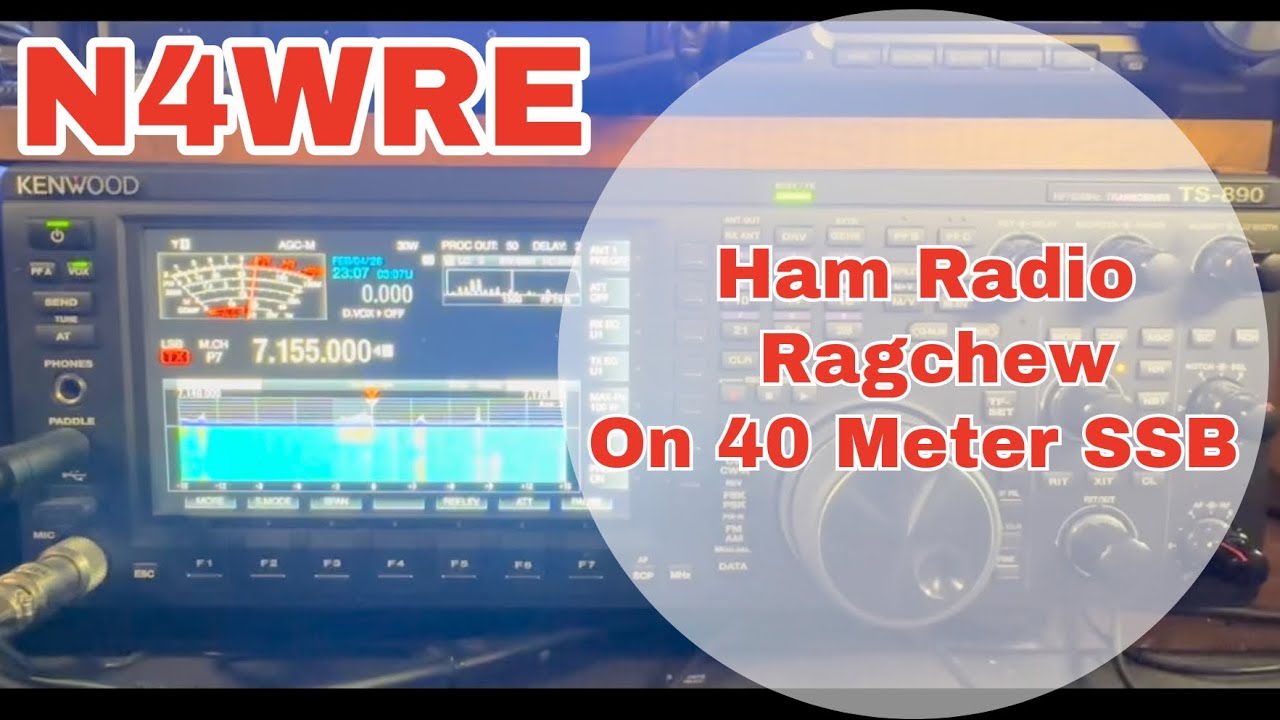 Short Ragchew on 40 Meter SSB Ham Radio 
