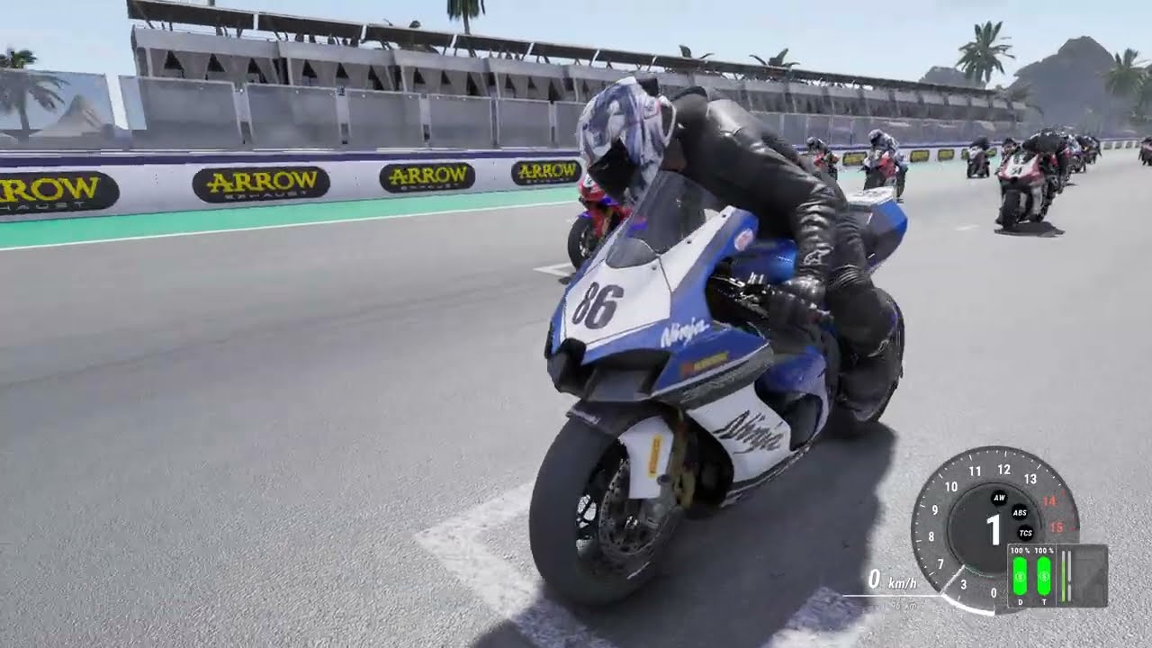 Ride5 kawasaki ninja zx1000rr mc 2021 blue wave
