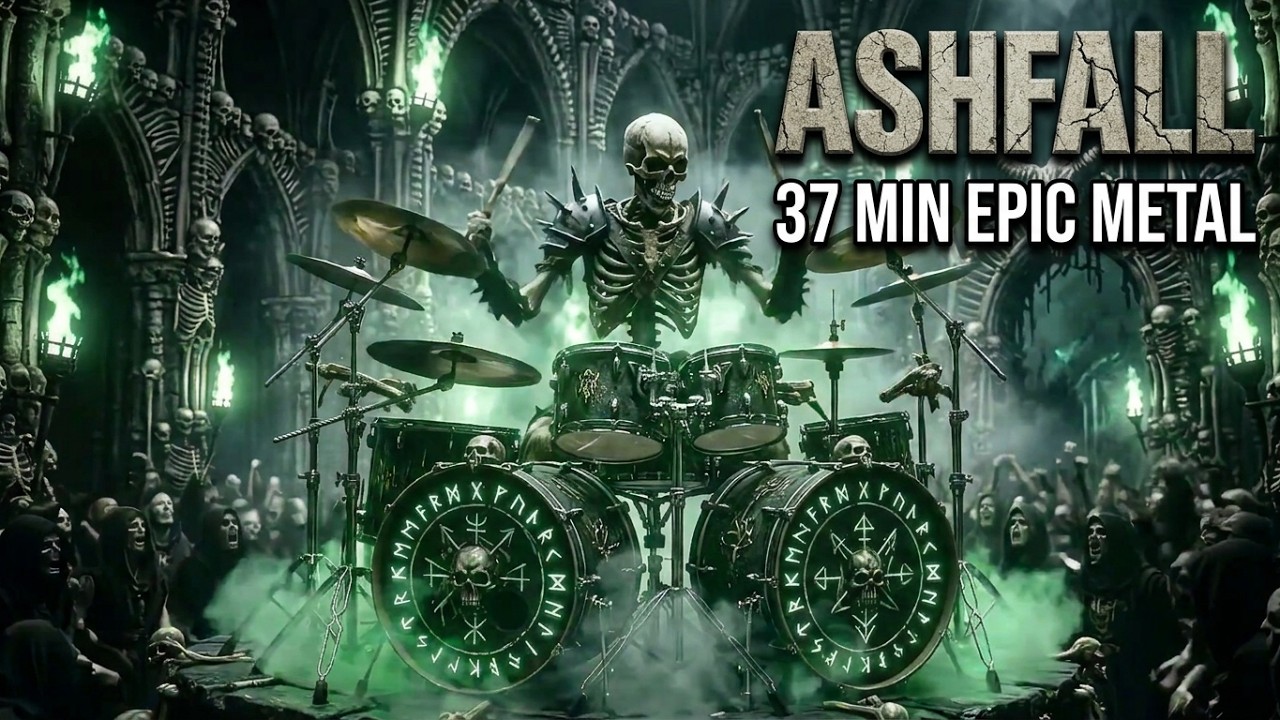 ASHFALL | 37 Minutes of Epic Alternative Metal ⚔️ (Disturbed & FFDP Inspired Energy)