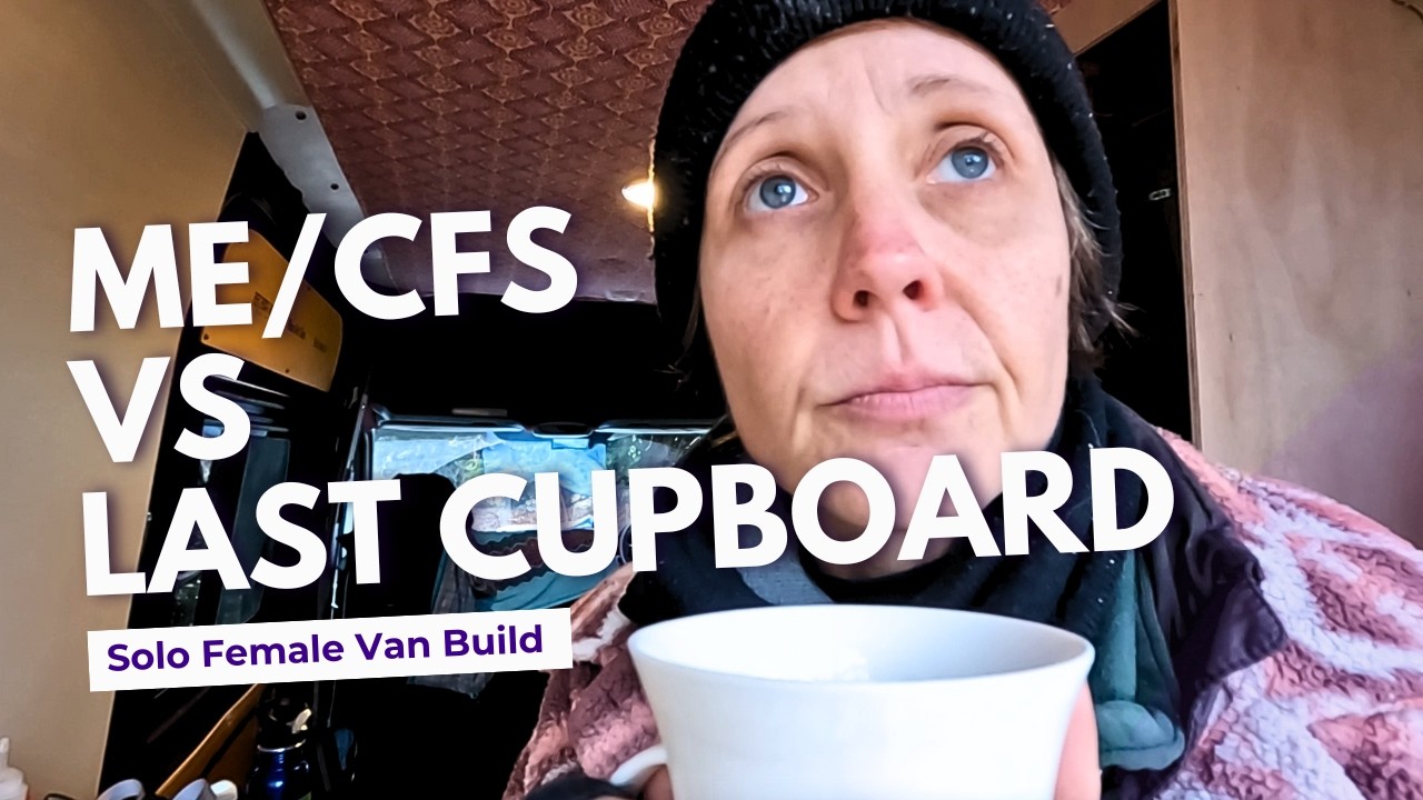 Finishing My Van Build While Fighting Fatigue & Freezing Temperatures 