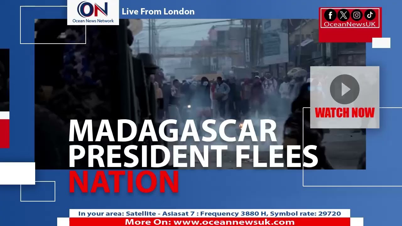 MADAGASCAR PRESIDENT FLEES NATION