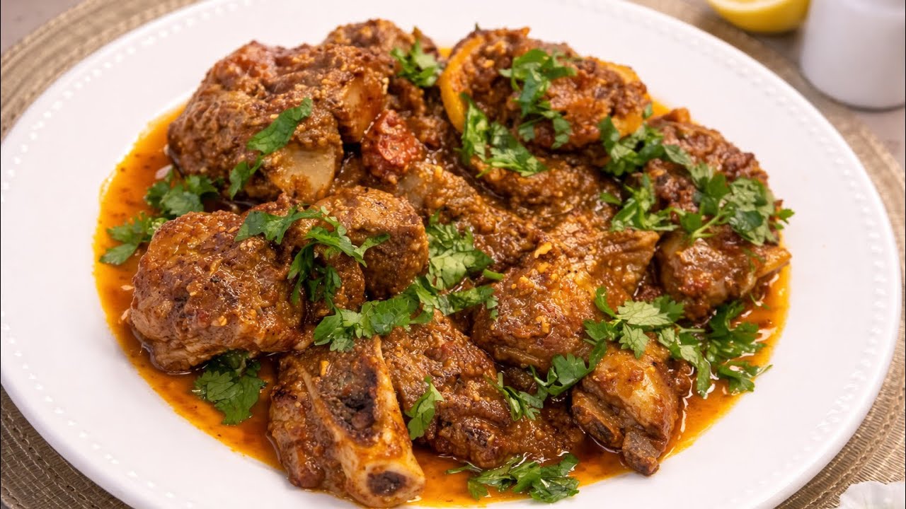 كرايى گوشت بى حد مزه دار😍 Karahi Gosht Afghan 