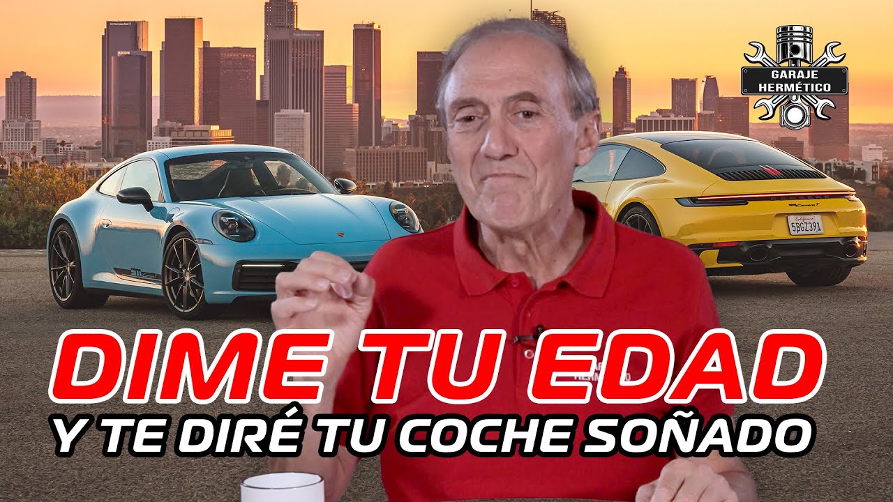 Dime tu EDAD y te diré tu COCHE SOÑADO
