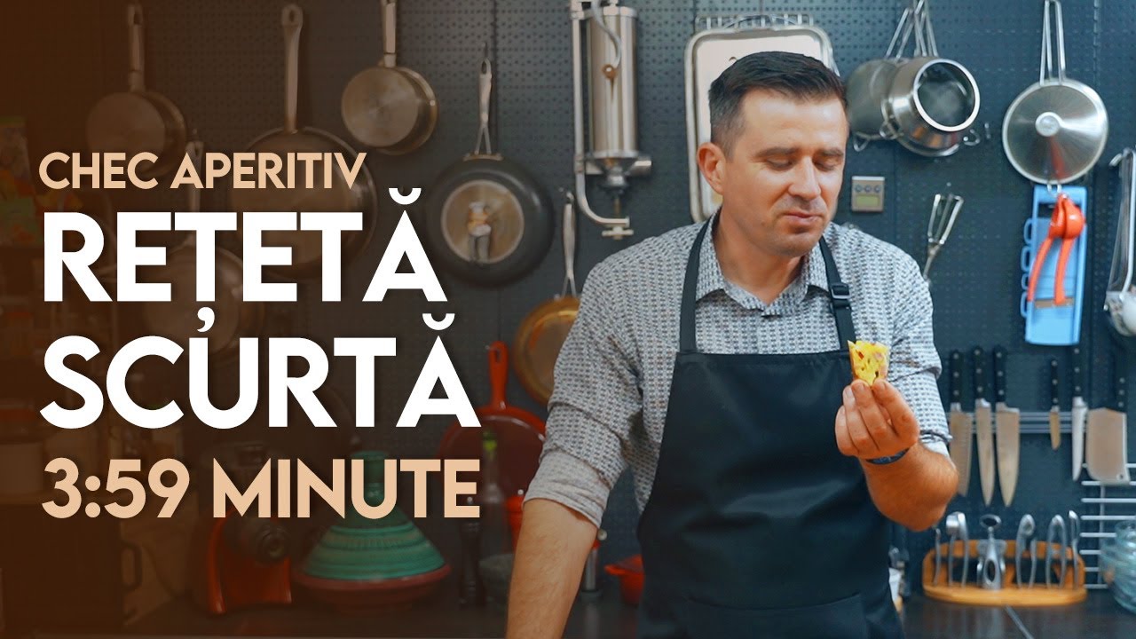 👉 Rețeta Scurtă: Chec aperitiv - Șef Paul Constantin