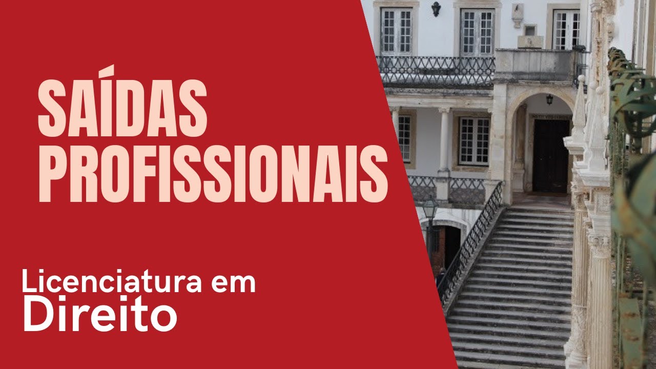 Saídas Profissionais - Curso de Direito