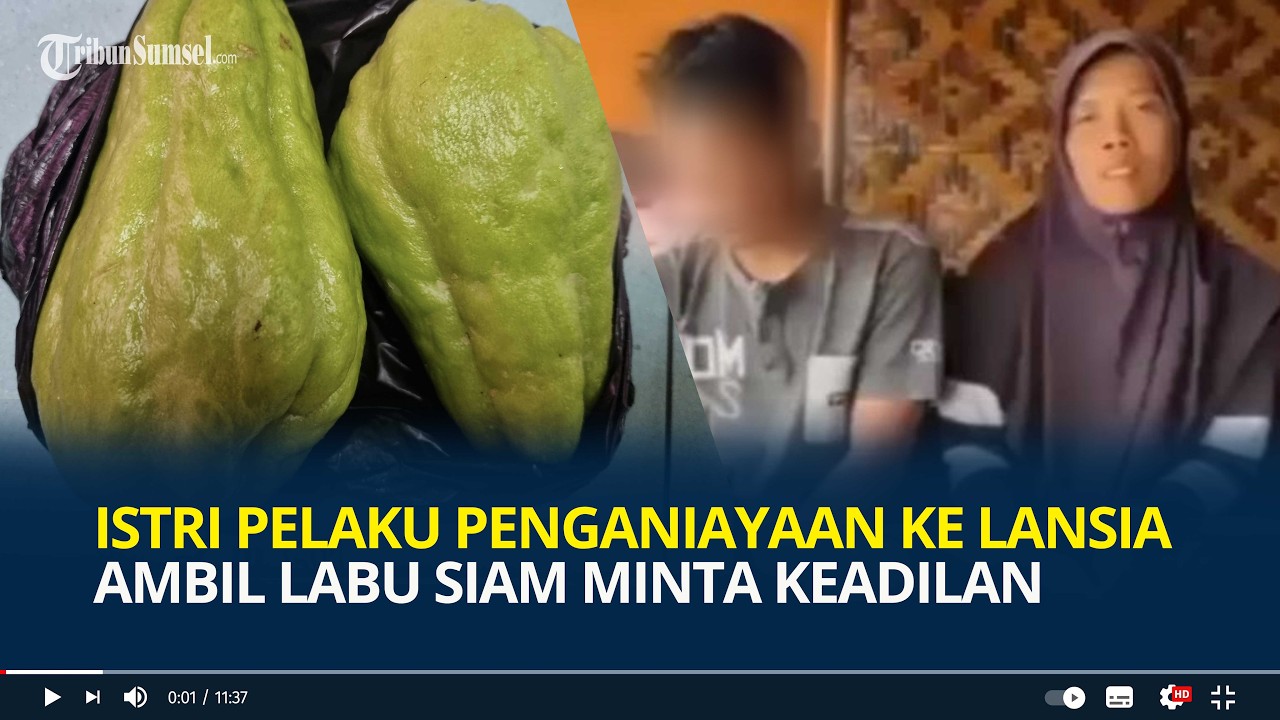Lansia Tewas Dipukul Gara-gara Ambil 2 Labu Siam, Istri Pelaku Menangis Minta Keadilan untuk Suami