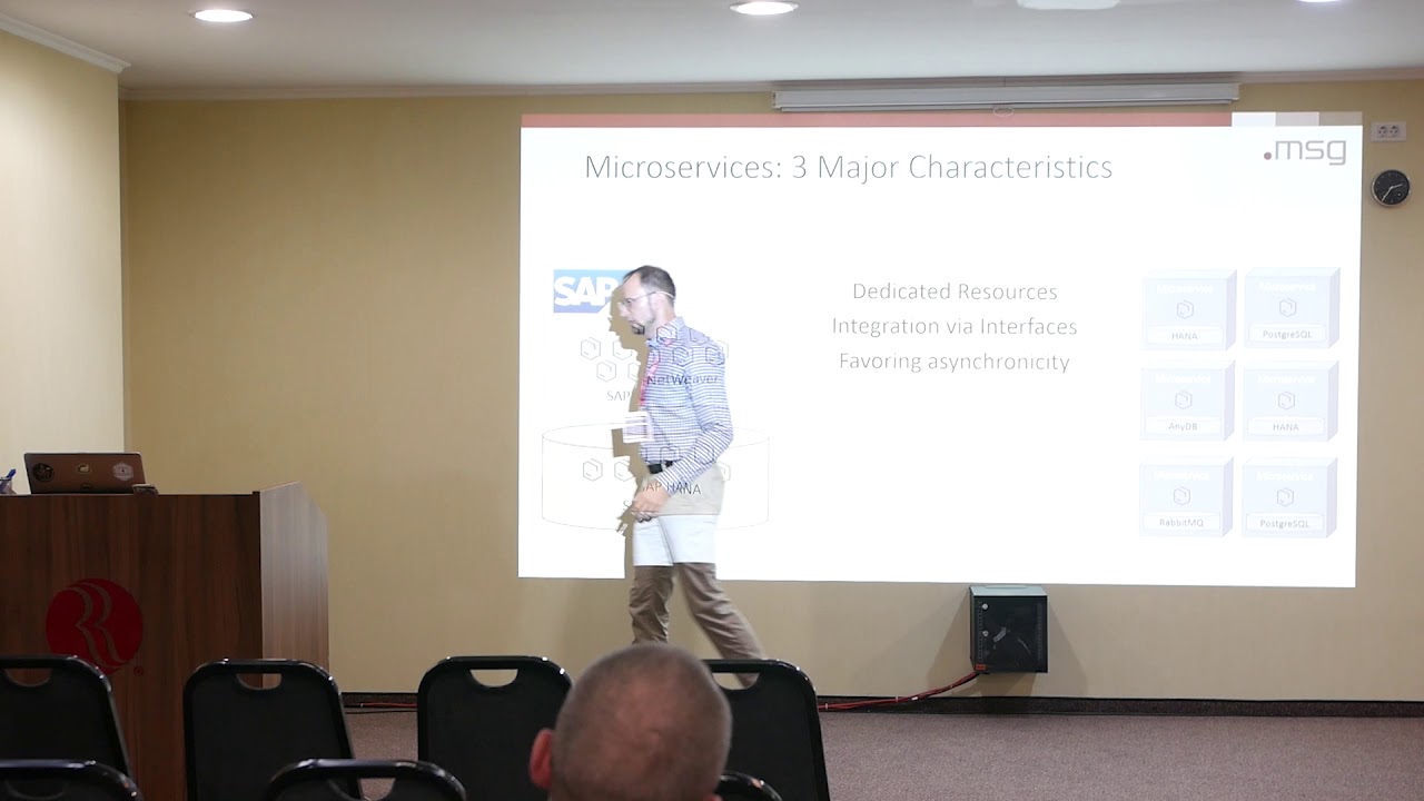 IT Conference on SAP Technologies | 2018 | Microservices?! by Helmut Konigseder