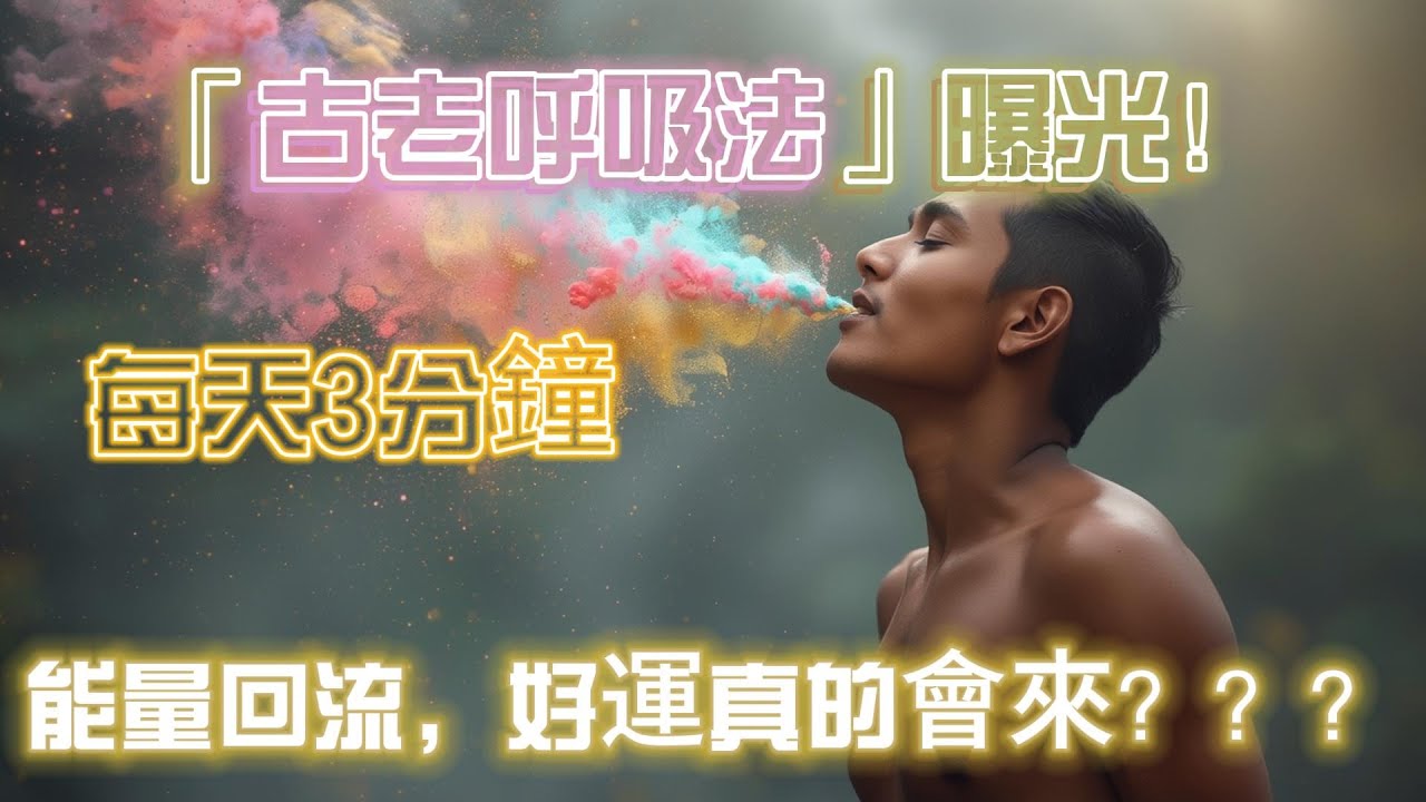「古老呼吸法」曝光！每天3分鐘，能量回流，好運真的會來？？？///#第三隻眼  #煉金術 #神秘學 #瑪雅智慧#靈性修行 #光頻能量 #高我連結 #神秘符號 # #深層覺知