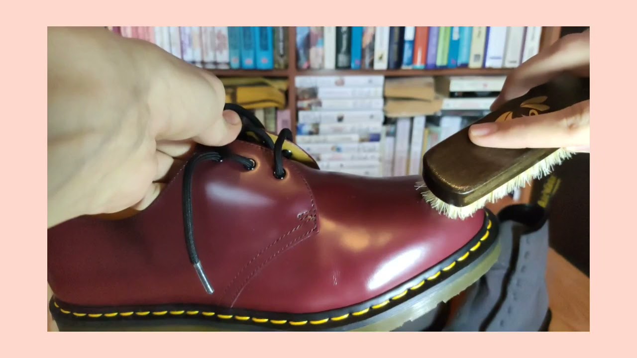 Уход за ботинками Dr. Martens (и за полированной кожей) Care for Dr. Martens boots