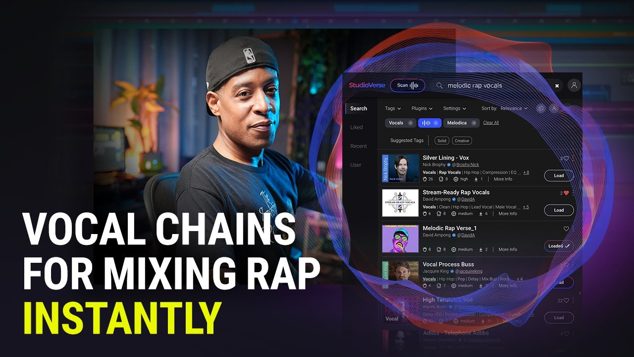 Vocal Chains for Mixing Rap