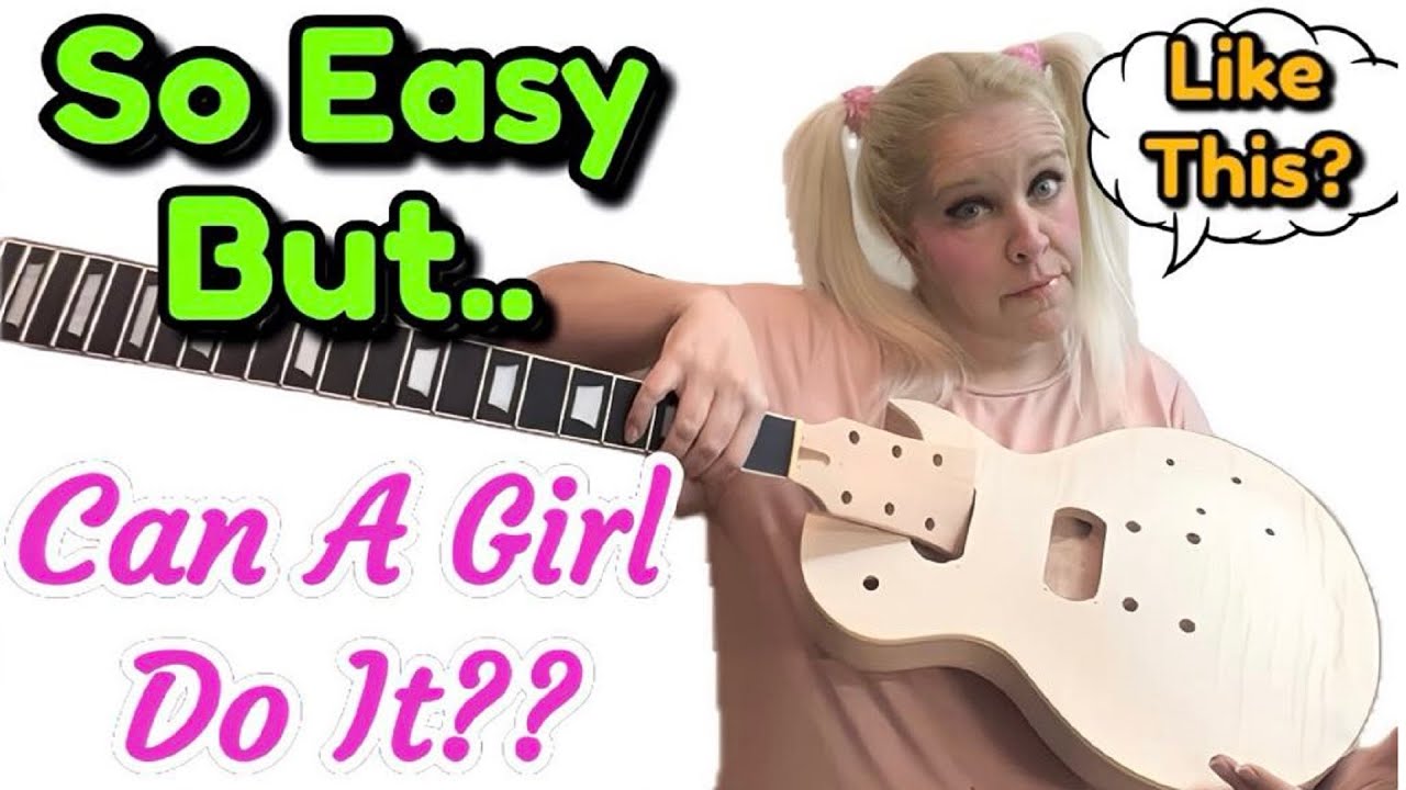 Можно ли собрать комплект Les Paul от Leo Jaymz и купить девушке? Посмотрим, как она справится!