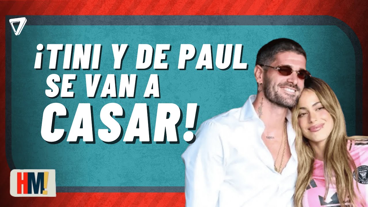 ¡QUE VIVAN LOS NOVIOS!: @TiniStoessel y Rodrigo De Paul confirmaron su BODA para diciembre