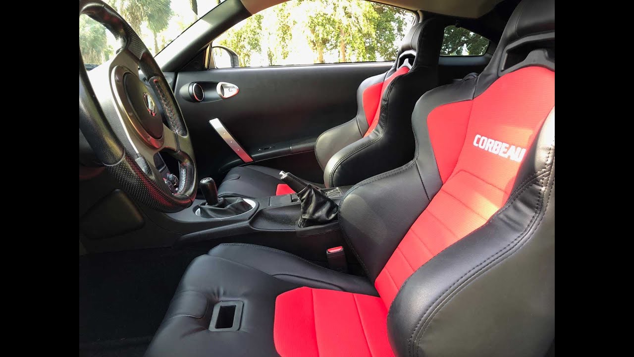 Cloth, Leather, or Racing Seats? Nissan 350Z Seat Comparison