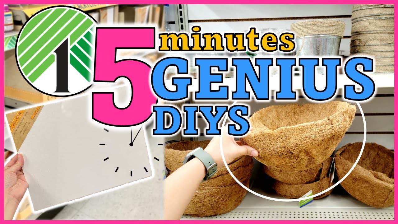 *IMPRESSIVE* HIGH END Dollar Tree DIYs (5 minutes or less!) Cheap not Cheesy!