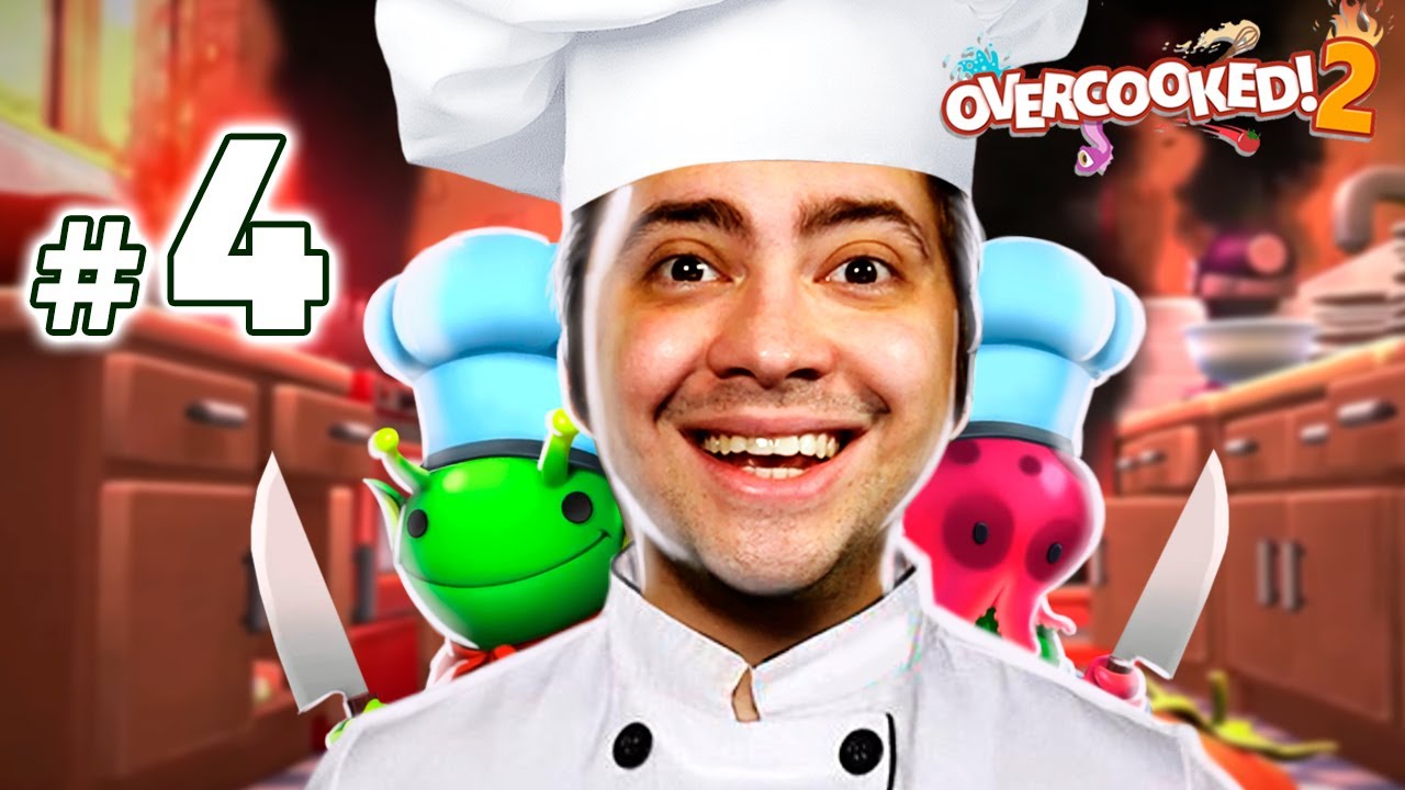 alanzoka jogando Overcooked 2 com os amigos - Parte 4 / FINAL