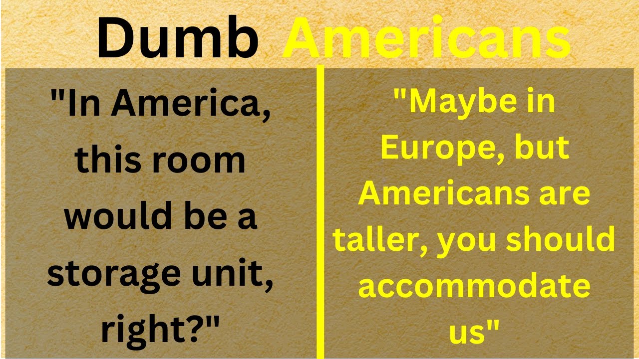 Europe Exposes American “Everything’s Big” Mindset