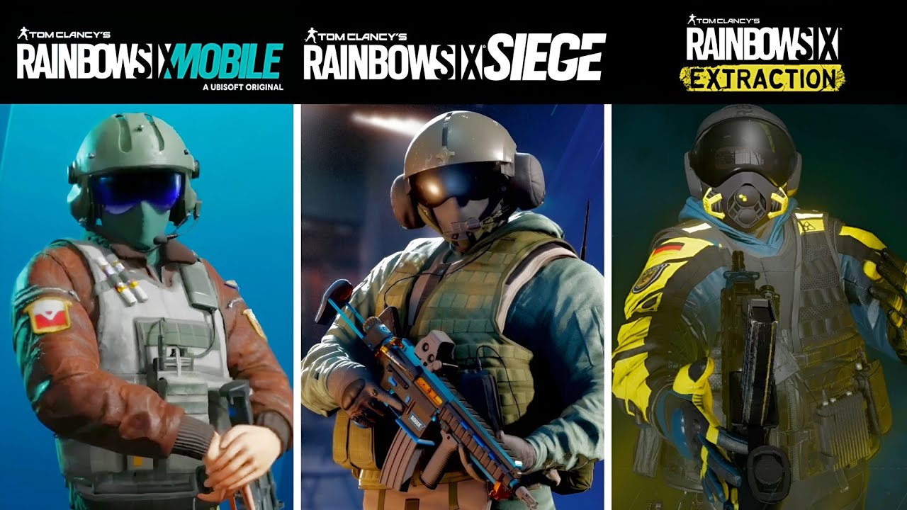 EVERY Rainbow Six Operator in Siege, Mobile & Extraction - Direct Comparison