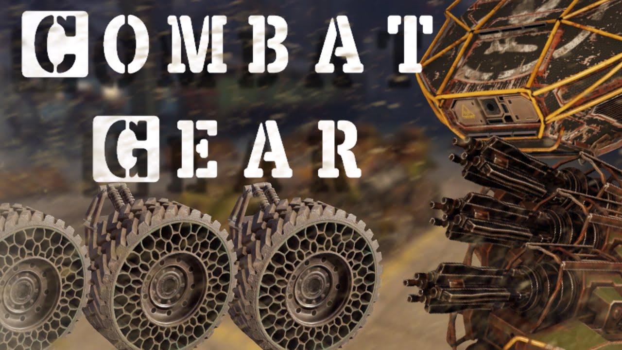 Combat Gear (De)Construction + Gameplay | 3x Aurora Support Build | Crossout