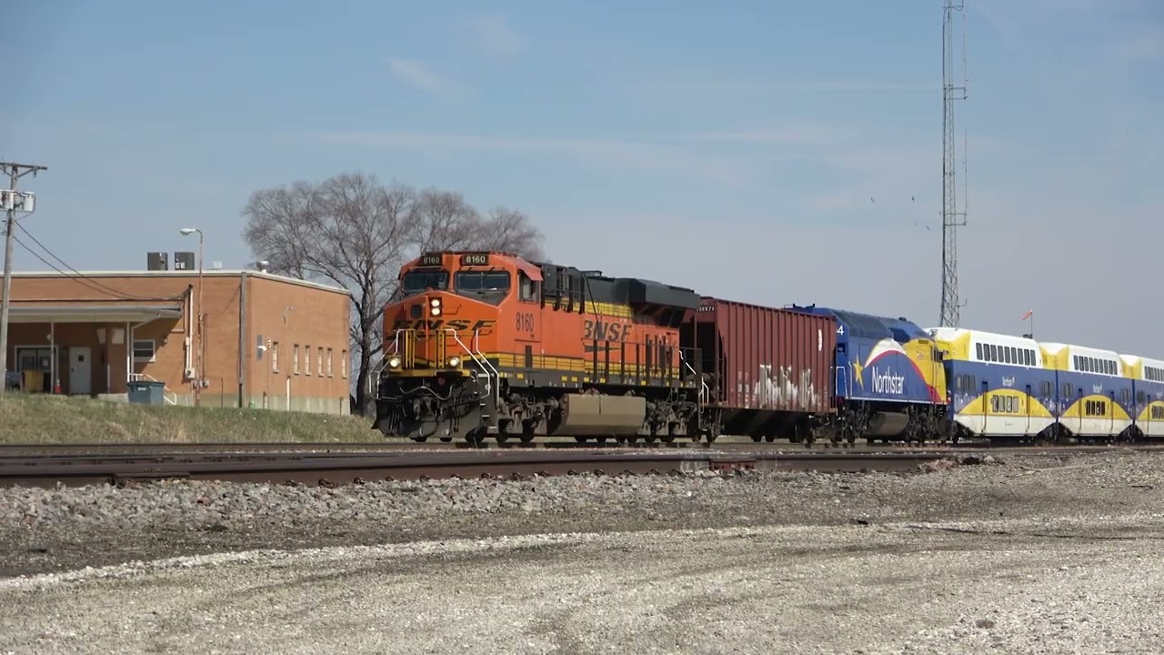 Rare Mileage Northstar Move on BNSF's Brookfield Sub!