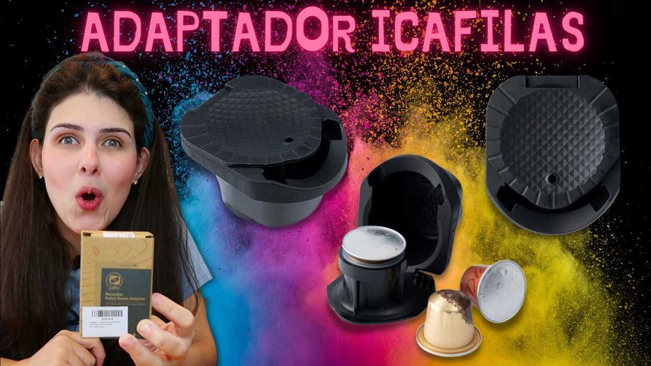 ADAPTADOR ICAFILAS PARA DOLCE GUSTO| COMPATÍVEL COM NESPRESSO