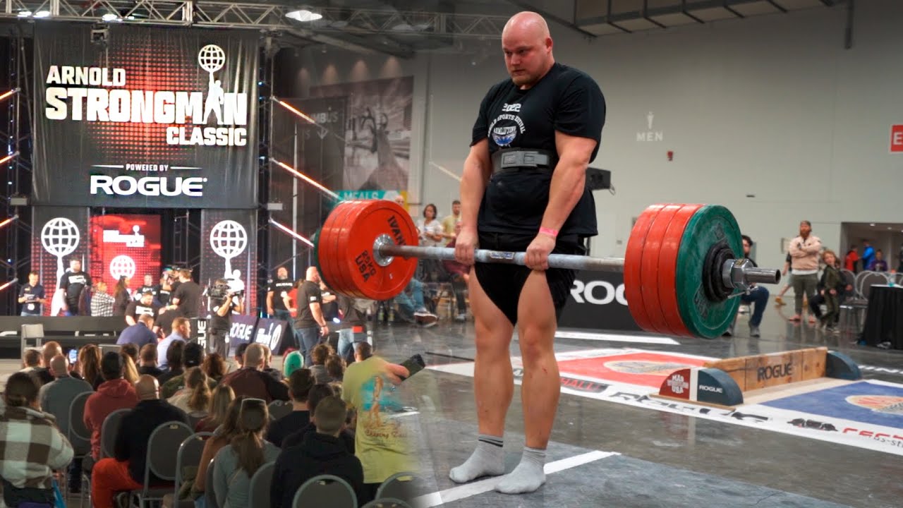 Matkustin 10 000km nostelemaan punnuksia sormilla! | Arnold Sports Festival
