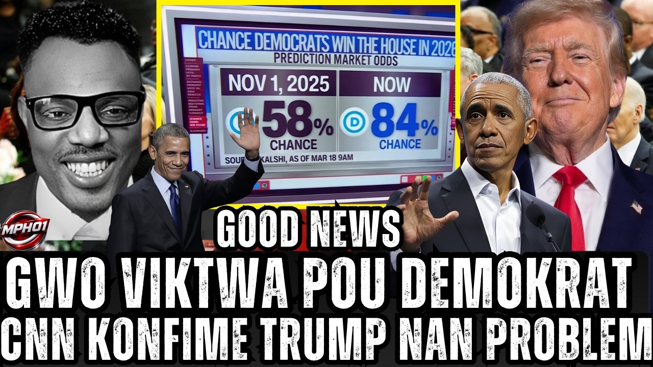 🔵NOUVEL LA TONBE ,VIKTWA POU DEMOKRAT CNN KONFIMEL REPBLIKEN NAN GWO PROBLEM,2 LOT DEPITE SIYEN ,TPS