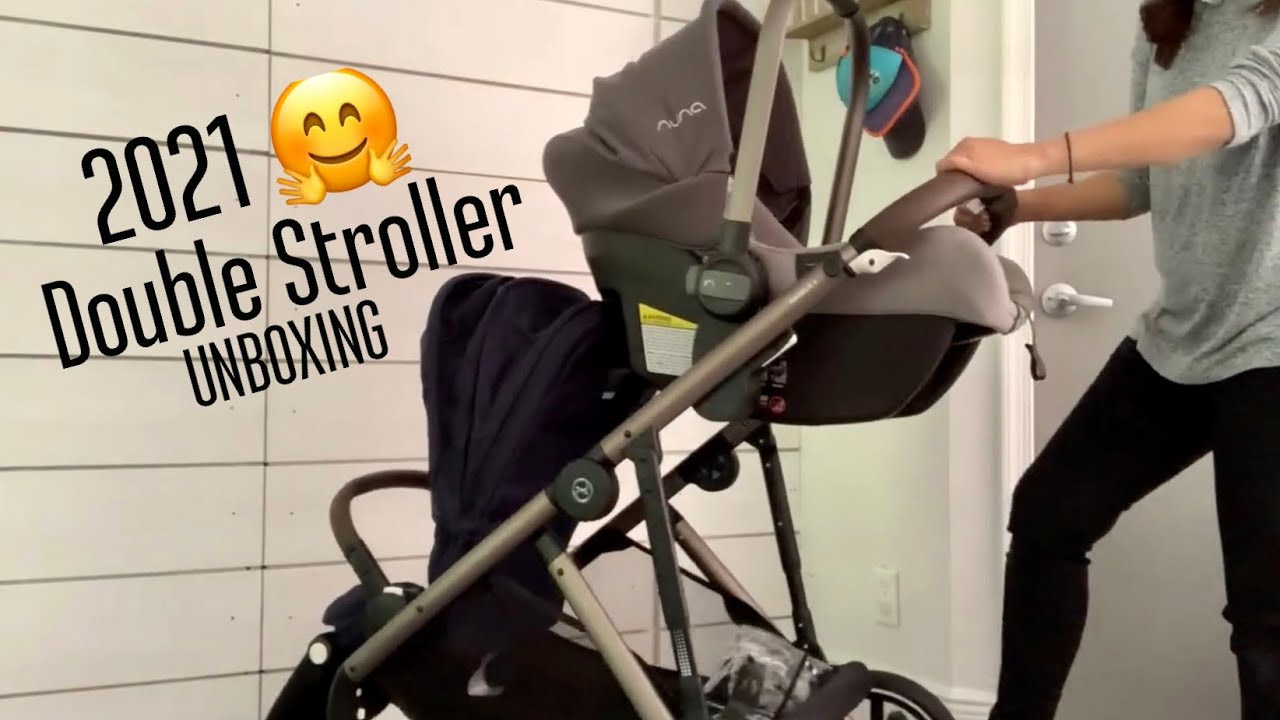 New 2021 Double Stroller Cybex Gold Gazelle S Unboxing Extra Seat and Nuna Pipa Lite Car Seat